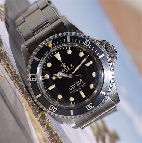 rolex submariner 5512 4 line